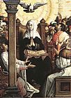 Juan De Flandes Pentecost painting